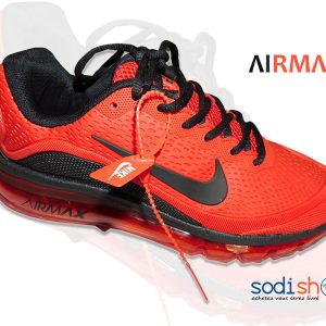 Chaussure de Sport Air Max Nike Couleur Noire Orange  MS0076